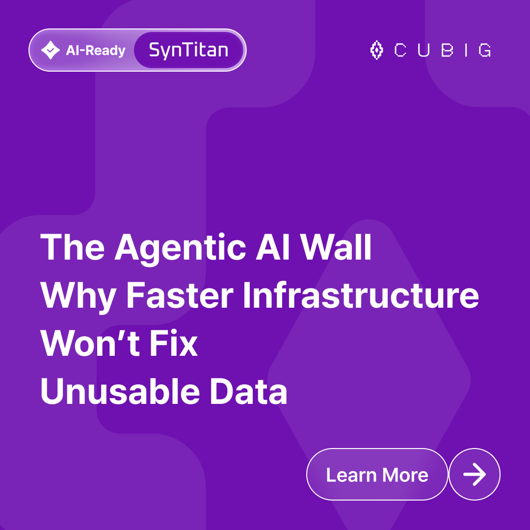 The Agentic AI Wall: Why Faster Infrastructure Won’t Fix Unusable Data