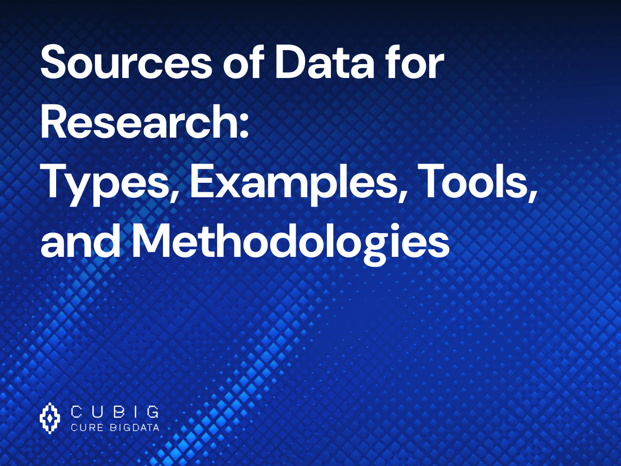 Sources of Data for Research: Types, Examples, Tools, and Methodologies