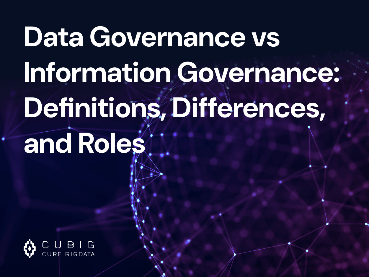 Data Governance vs Information Governance: Definitions, Differences, and Roles